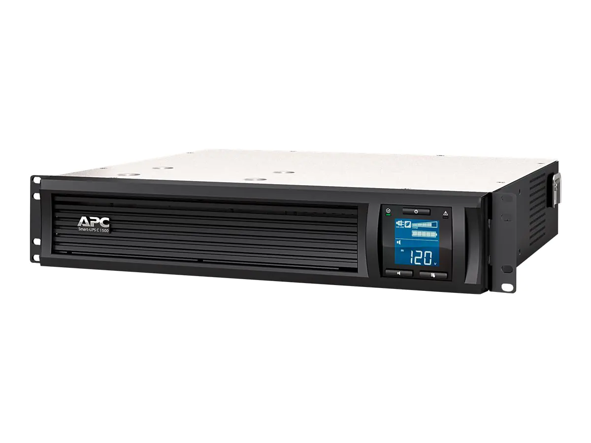 APC Smart-UPS C SMC1500I-2UC - USV (Rack - einbaufähig) - Wechselstrom 220/230/240 V - 900 Watt - 1500 VA - RS-232, USB - Ausgangsanschlüsse: 4 - 2U - Schwarz - mit APC SmartConnect APC Smart-UPS C SMC1500I-2UC - USV (Rack - einbaufähig) - Wechselstrom 220/230/240 V - 900 Watt - 1500 VA - RS-232, USB - Ausgangsanschlüsse: 4 - 2U - Schwarz - mit APC SmartConnect