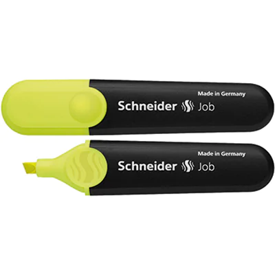 Schneider Textmarker Job 1505 1+5mm gelb Schneider Textmarker Job 1505 1+5mm gelb