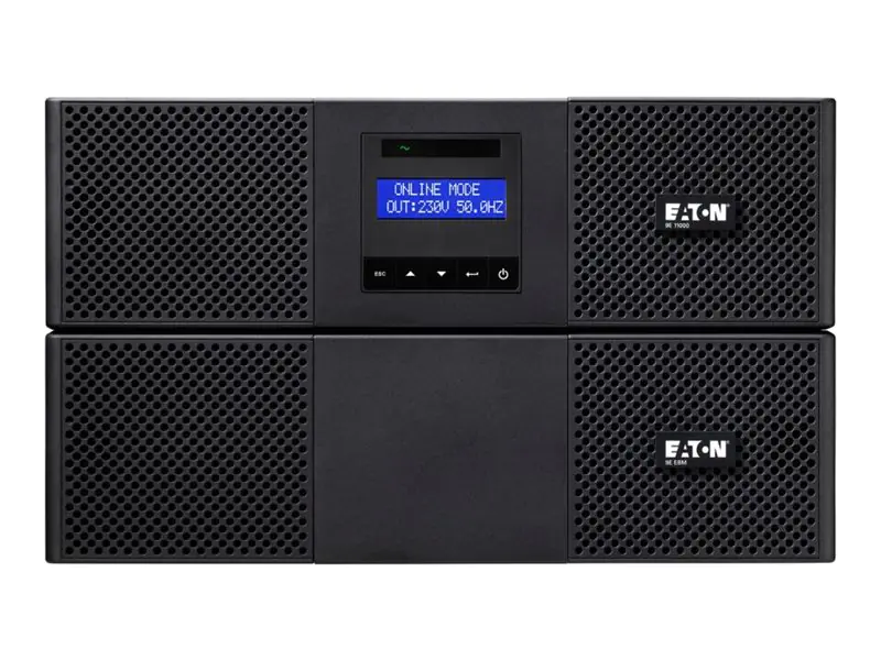 Eaton 9E 11000i - USV (Rack - einbaufähig) - Wechselstrom 230 V - 10 kW - 11000 VA - 1-phasig - 20 x Batterie - Bleisäure - RS-232, USB - 6U - 48.3 cm (19") 9E11KIR