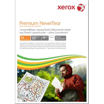 Xerox Synthetikpapier NeverTear 003R98126 A4 120mic ws 10Bl. Xerox Synthetikpapier NeverTear 003R98126 A4 120mic ws 10Bl.