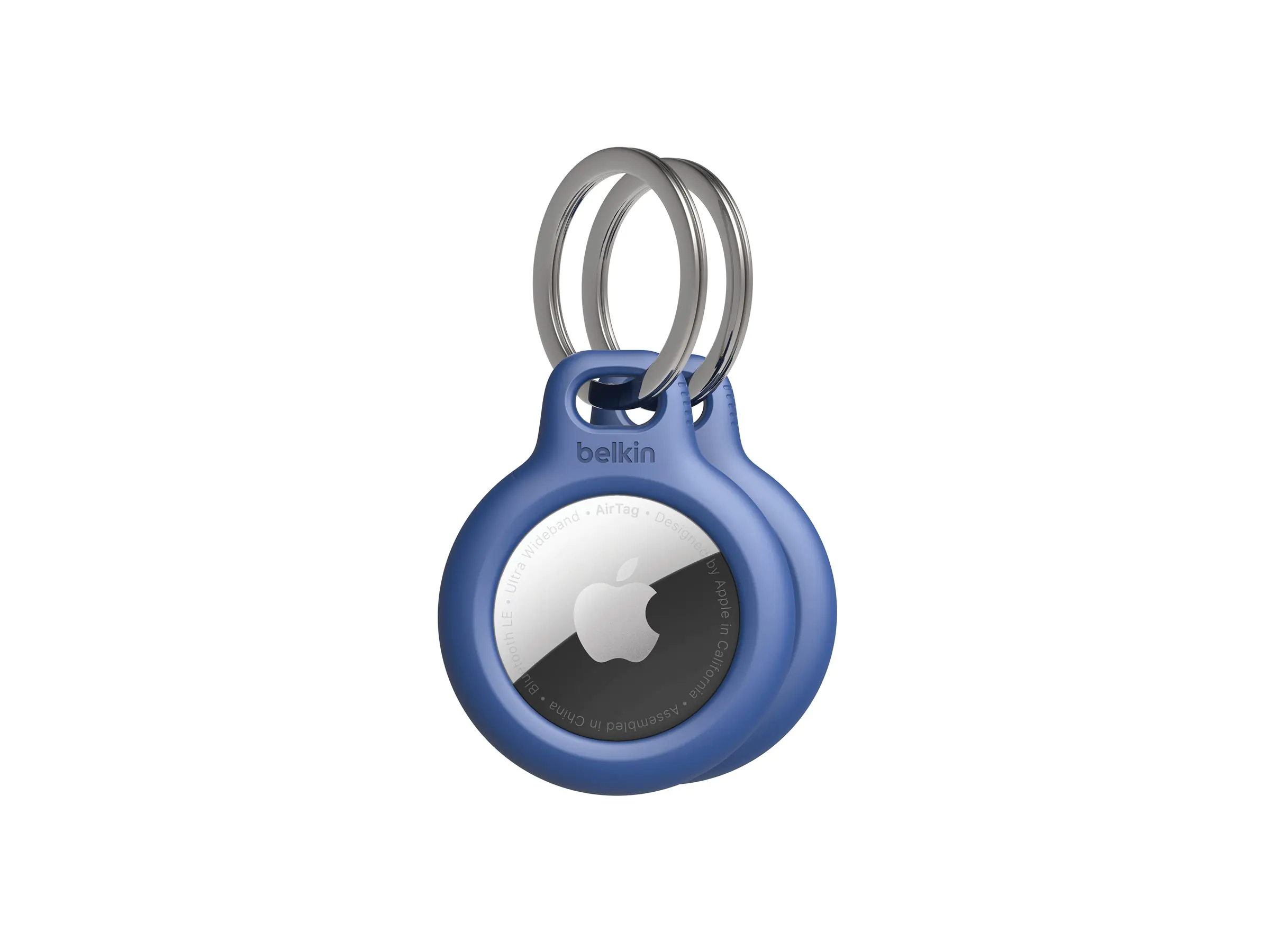 Belkin Secure Holder - Tasche für Airtag - Blau (Packung mit 2) - für Apple AirTag