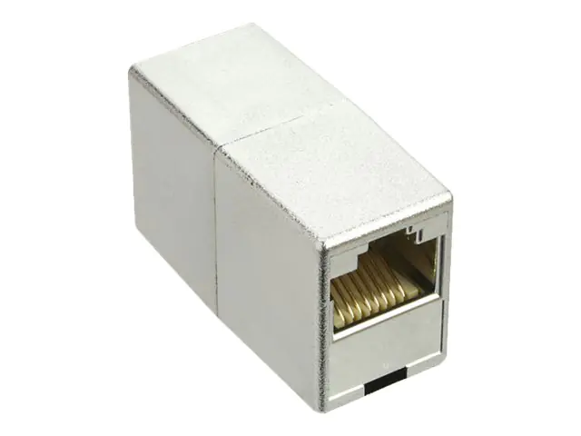 InLine - Netzwerkkoppler - RJ-45 (W) zu RJ-45 (W) - abgeschirmt - CAT 5e InLine - Netzwerkkoppler - RJ-45 (W) zu RJ-45 (W) - abgeschirmt - CAT 5e