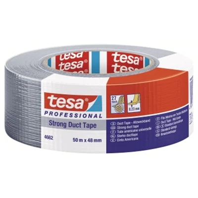 tesa Gewebeband 04662-00086-02 48mmx50m silber