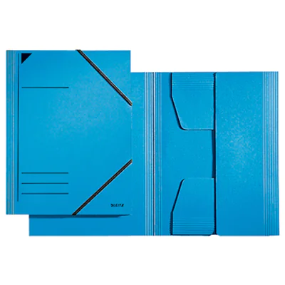 Leitz Eckspannermappe 39810035 DIN A4 Colorspankarton blau