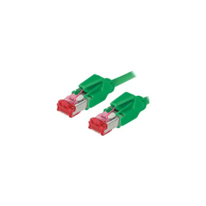 exertis Connect - Patch-Kabel - RJ-45 (M) zu RJ-45 (M) - 5 m - SFTP - CAT 6 - halogenfrei - grün