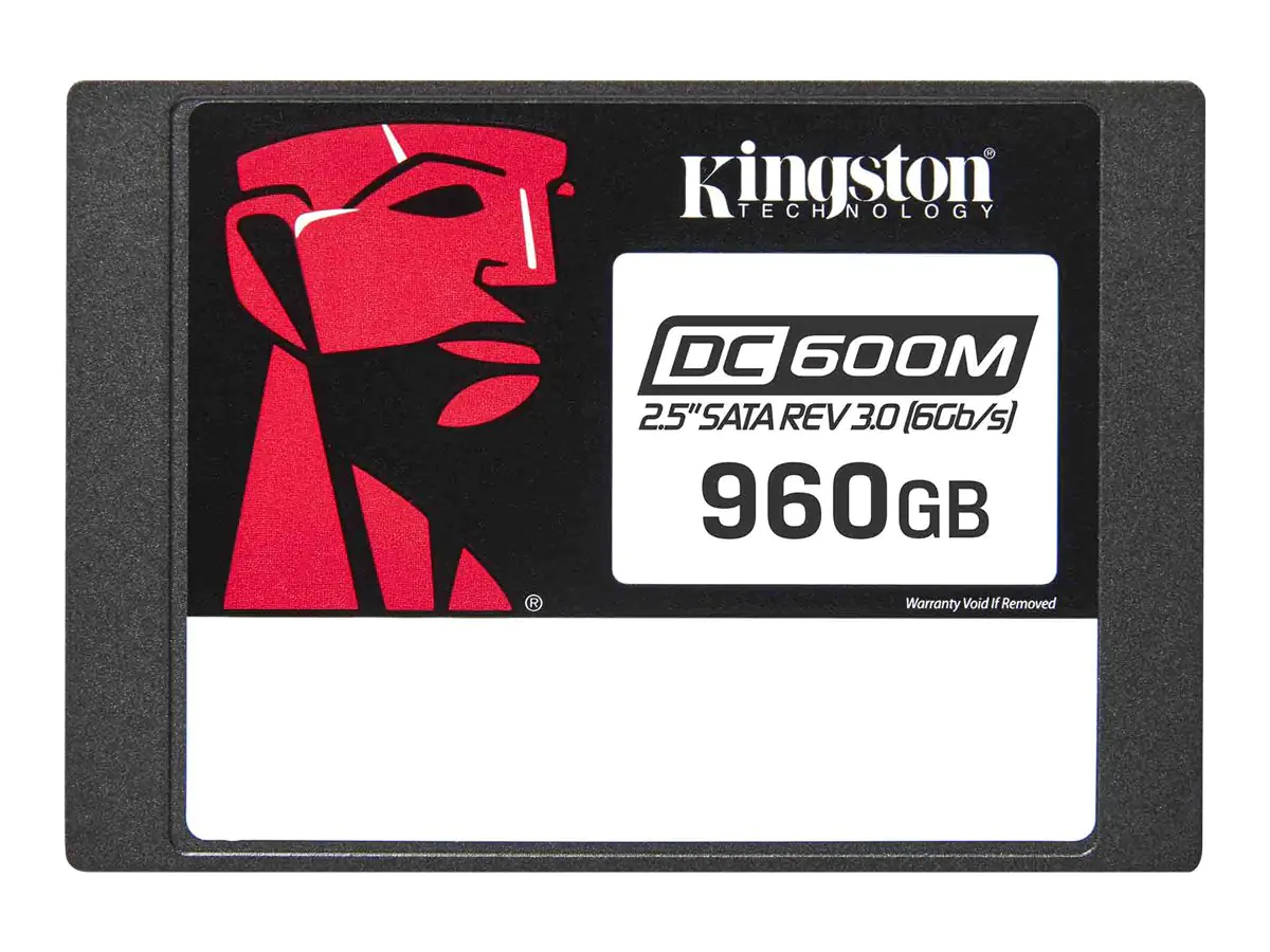 Kingston DC600ME - SSD - Enterprise, Mixed Use - verschlüsselt - 960 GB - intern - 2.5" (6.4 cm) SEDC600ME/960G