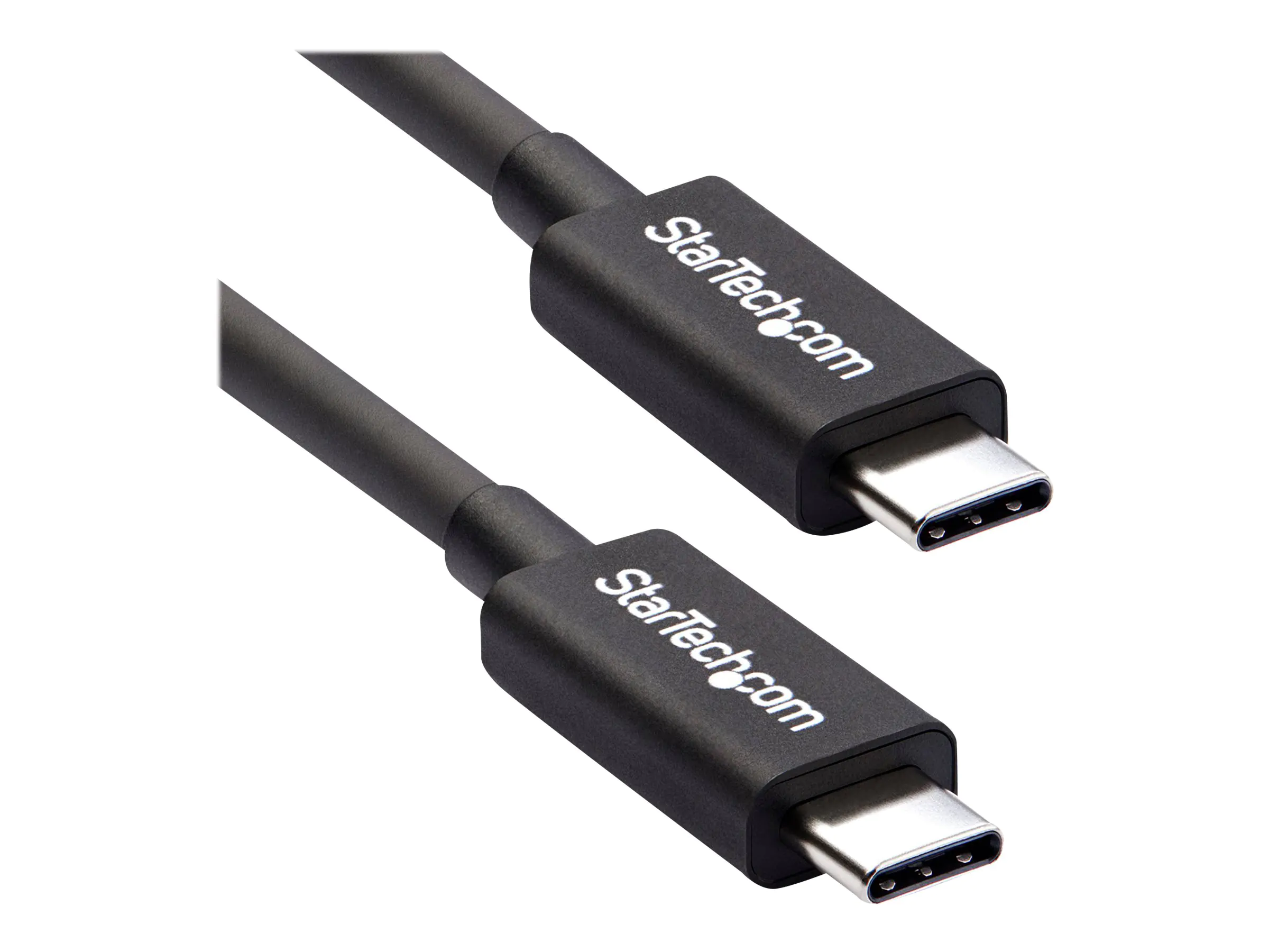 StarTech.com StarTech 2m (6.6ft) Thunderbolt 3 Cable, 20Gbps, 100W PD, 4K Video, Thunderbolt-Certified, Compatible w/ TB4/USB 3.2/DisplayPort - Thunderbolt-Kabel - USB-C (M) TBLT3MM2M