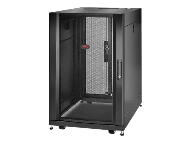 APC NetShelter SX - Schrank Netzwerkschrank - Schwarz - 18U - 48.3 cm (19") - für P/N: SURT48RMXLBP