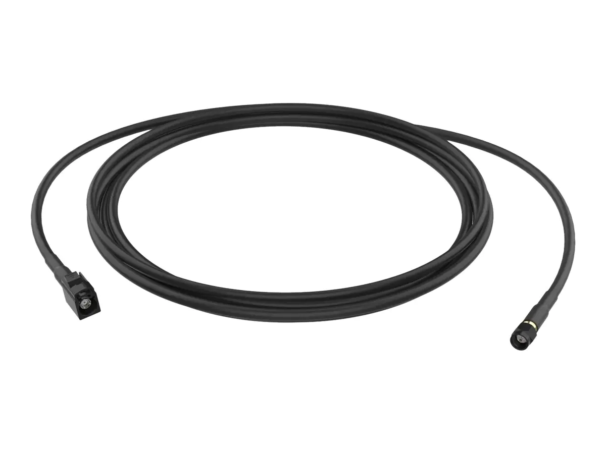 AXIS - Netzwerkkabel - SMA zu FAKRA-Anschluss - 1 m - 5 mm - innen/außen - Schwarz (Packung mit 4) - für AXIS F2105-RE, F2115-R, F2135-RE, F4105-LRE, F7225-RE, F9104-B, F9111 Main Unit, F9114-B
