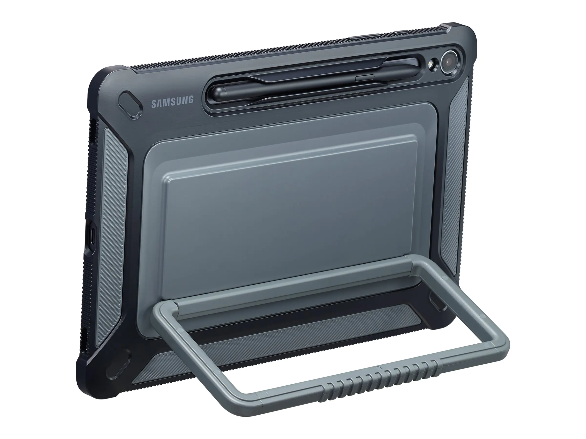 Samsung EF-RX710 - Hintere Abdeckung für Tablet - Outdoor - Titan - für Galaxy Tab S9