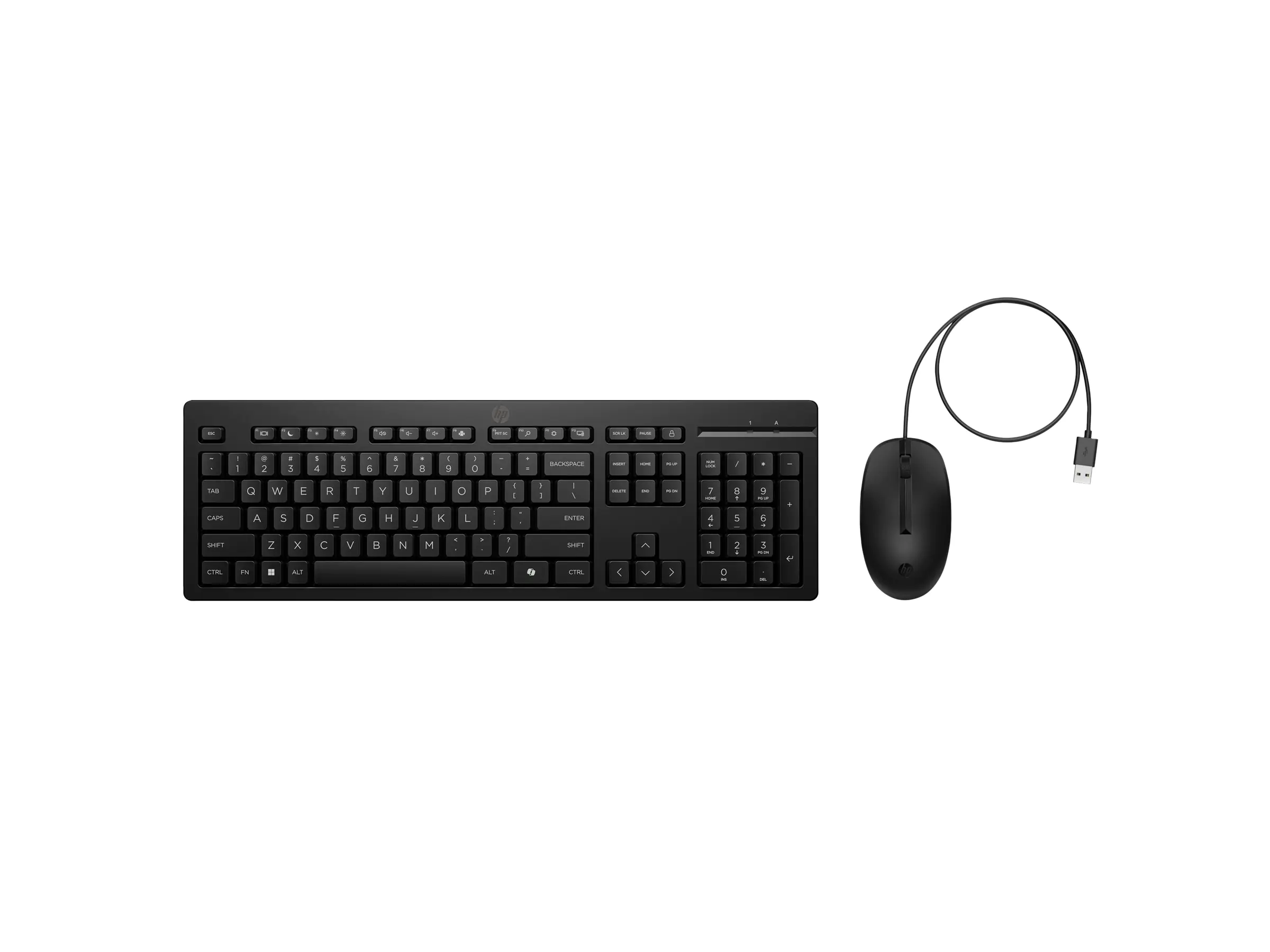 HP 225 - Tastatur-und-Maus-Set - 100% - full size