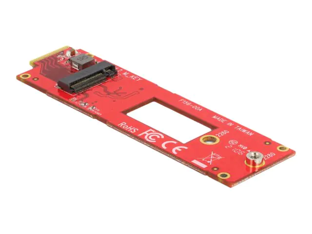 Delock - Speicher-Controller - M.2 - 1 Sender/Kanal - M.2 NVMe Card - EDSFF E1.S