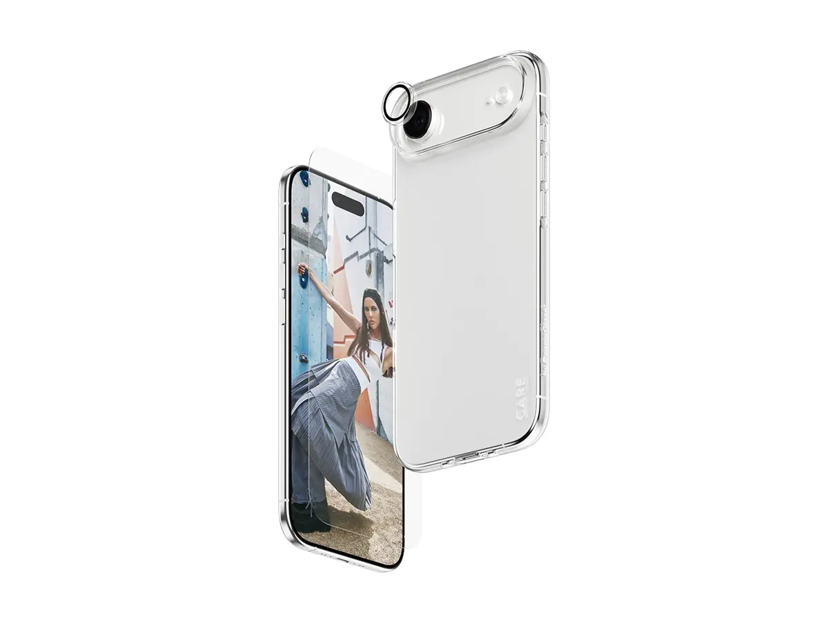 PanzerGlass CARE by PanzerGlass - 3-in-1 Protection Combo Bundle - hintere Abdeckung für Mobiltelefon - Polycarbonat, Thermoplastisches Polyurethan (TPU) CR78718