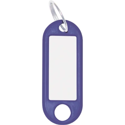 WEDO® Schlüsselanhänger 52 x 21 x 3 mm (B x H x T) Ring Kunststoff blau 100 St./Pack. WEDO® Schlüsselanhänger 52 x 21 x 3 mm (B x H x T) Ring Kunststoff blau 100 St./Pack.