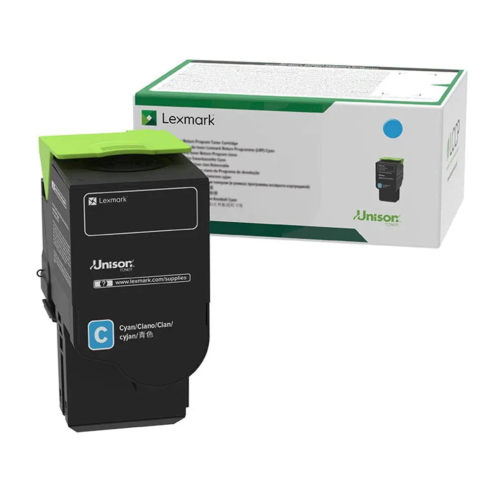 Lexmark - Besonders hohe Ergiebigkeit - Cyan - Original - Tonerpatrone LCCP, LRP - für Lexmark CS421, CS521, CS622, CX421, CX522, CX622, CX625 Lexmark - Besonders hohe Ergiebigkeit - Cyan - Original - Tonerpatrone LCCP, LRP - für Lexmark CS421, CS521, CS622, CX421, CX522, CX622, CX625