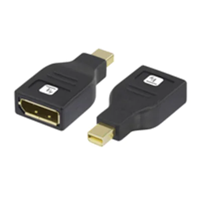 EFB-Elektronik - DisplayPort-Adapter - Mini DisplayPort (M) zu DisplayPort (W) - 4.5 cm - Support von 4K 60 Hz - Schwarz EFB-Elektronik - DisplayPort-Adapter - Mini DisplayPort (M) zu DisplayPort (W) - 4.5 cm - Support von 4K 60 Hz - Schwarz