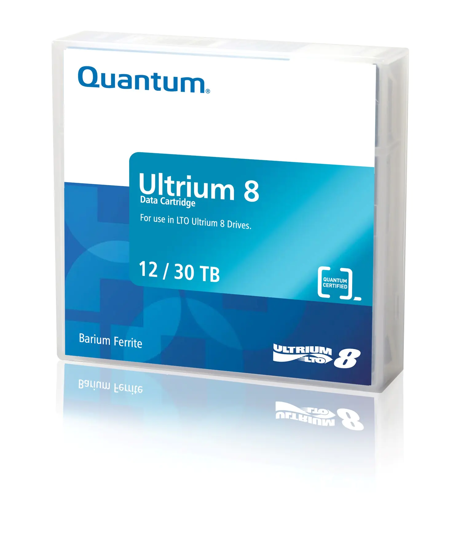 Quantum - LTO Ultrium 8 - 12 TB / 30 TB - Brick Red