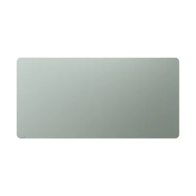 Legamaster Glasboard matte 200 x 100 cm (B x H) Tafel magnethaftend inkl. zwei superstarke Magnete (Ø 20 mm), ein Glasboardmarker edding95 Sicherheitsglas salbeigrün