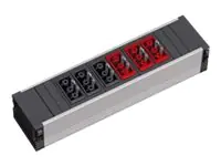 Bachmann Consolidation point - Steckdosenleiste - Eingabe, Eingang GST18i3 - Ausgangsanschlüsse: 6 (GST18i3) 919.2001