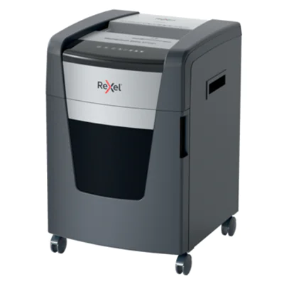Rexel® Aktenvernichter Momentum Extra XP512+ P-5 Papier, Heftklammern, Büroklammern, Kreditkarten, CDs/DVDs Partikelschnitt 13 Bl. (70 g/m²) schwarz