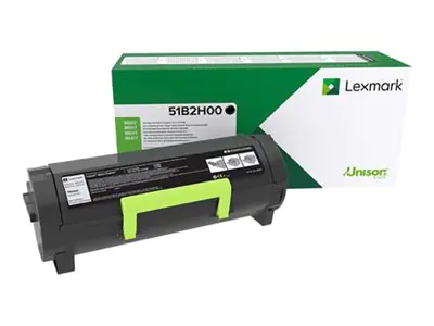 Lexmark - Hohe Ergiebigkeit - Schwarz - Original - Tonerpatrone LCCP, LRP - für Lexmark MS417dn, MX417de