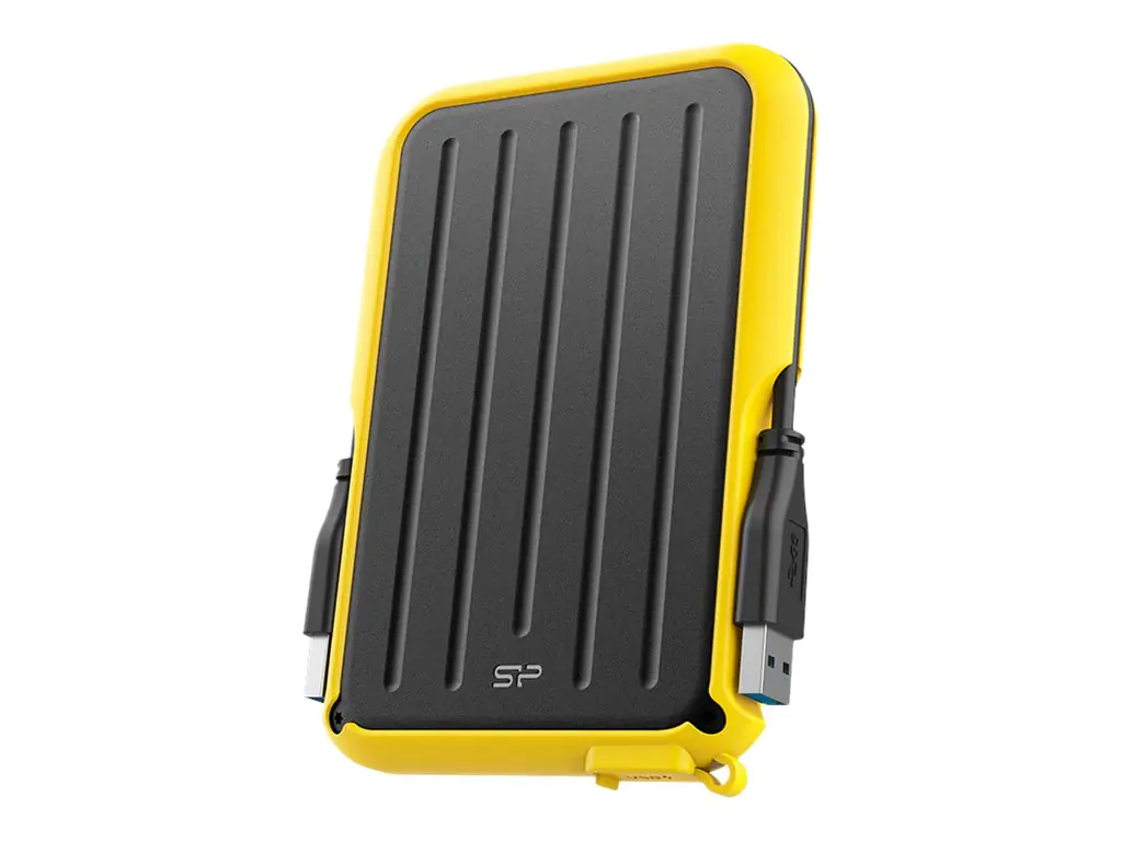 Silicon Power Armor A66 - Festplatte - 1 TB - extern (tragbar) - 2.5" (6.4 cm) - USB 3.2 Gen 1 - Gelb