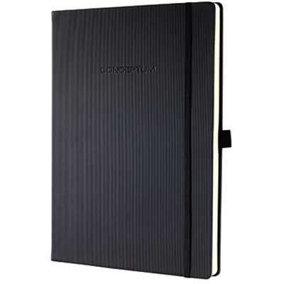SIGEL Notizbuch Conceptum CO112 ca. DIN A4 liniert 97Blatt schwarz SIGEL Notizbuch Conceptum CO112 ca. DIN A4 liniert 97Blatt schwarz