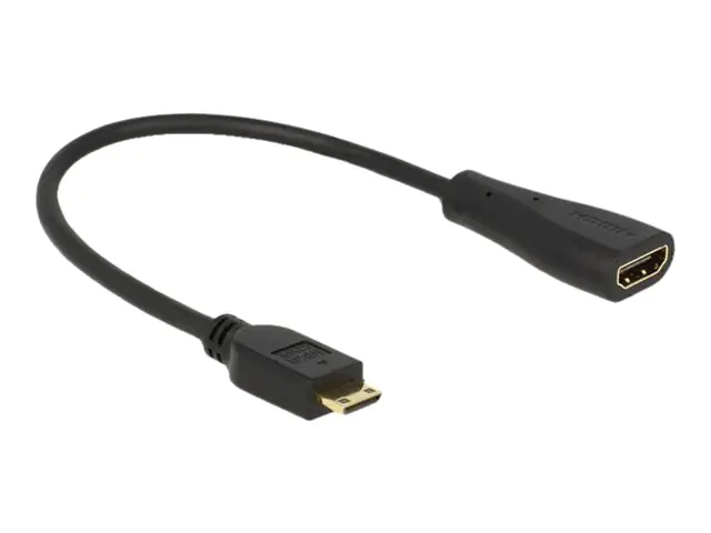 Delock HDMI-Kabel mit Ethernet - 19 pin mini 65650