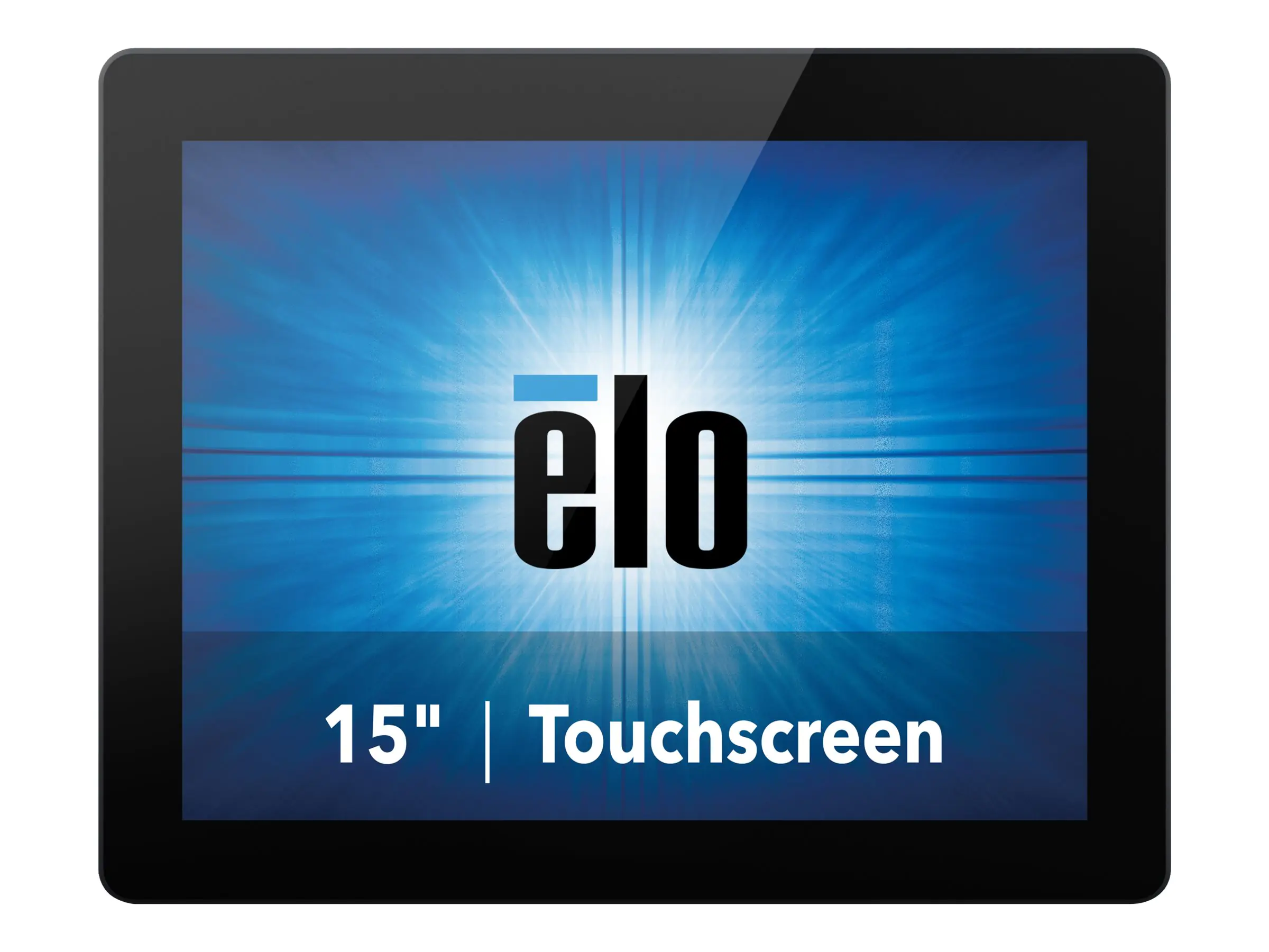 Elo 1590L - 90-Series - LED-Monitor - 38.1 cm (15") - offener Rahmen - Touchscreen - 1024 x 768 @ 75 Hz - 250 cd/m² - 700:1 - 16 ms - HDMI, VGA, DisplayPort - Schwarz