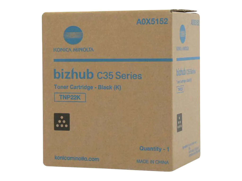 Konica Minolta TNP-22K - Schwarz - Original - Tonerpatrone - für bizhub C35, C35P Konica Minolta TNP-22K - Schwarz - Original - Tonerpatrone - für bizhub C35, C35P