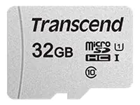Transcend 300S - Flash-Speicherkarte - 32 GB - UHS-I U1 / Class10 - microSDHC