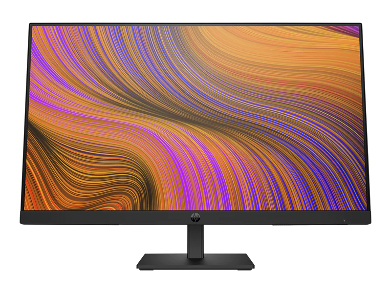 HP P24h G5 - LED-Monitor - 60.5 cm (23.8") - 1920 x 1080 Full HD (1080p) @ 75 Hz - IPS - 250 cd/m² - 1000:1 - 5 ms - HDMI, VGA, DisplayPort - Lautsprecher - Schwarz