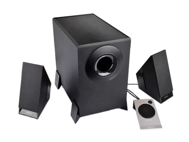 Edifier M1360 - Lautsprechersystem - für PC - 2.1-Kanal - 8.5 Watt (Gesamt) - Schwarz