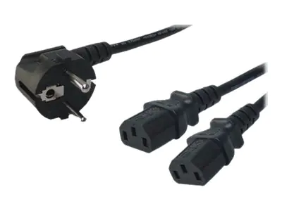 LogiLink Stromkabel - power IEC 60320 C13 zu power CEE 7/7 (M) CP101