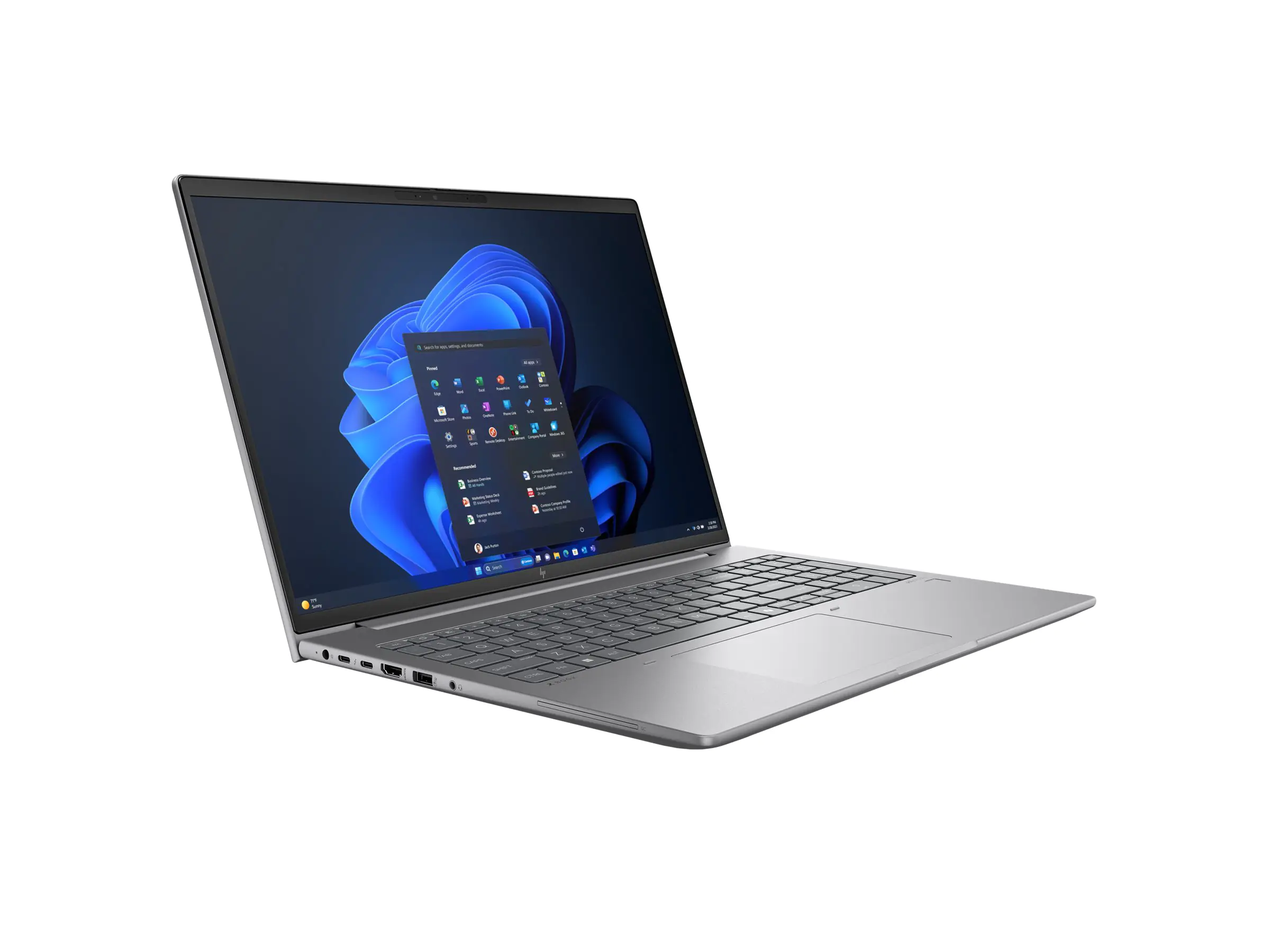 HP ZBook Power G11 A Mobile Workstation - AMD Ryzen 7 8845HS - Win 11 Pro - RTX 2000 Ada - 32 GB RAM - 1 TB SSD NVMe, TLC - 40.6 cm (16") 86B22EA#ABD