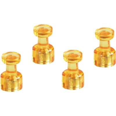 magnetoplan Magnet Memohalter 1666144 gelb 4 St./Pack. magnetoplan Magnet Memohalter 1666144 gelb 4 St./Pack.