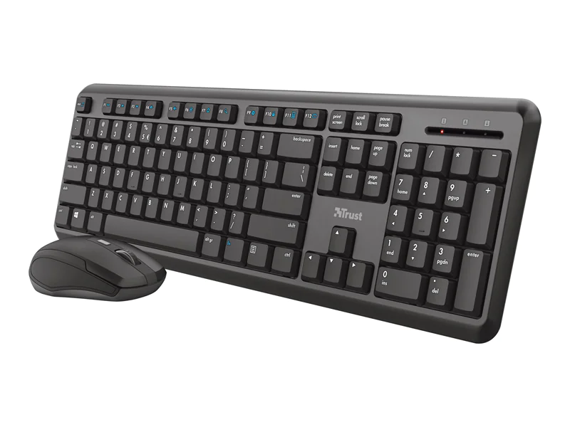 Trust ODY - Tastatur-und-Maus-Set - kabellos - Deutsch Trust ODY - Tastatur-und-Maus-Set - kabellos - Deutsch