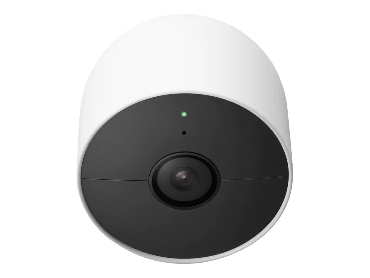 Google Nest Cam - Netzwerk-Überwachungskamera - Außenbereich, Innenbereich - wetterfest - Farbe (Tag&Nacht) - 2 MP - 1920 x 1080 - 1080p - Audio - drahtlos - Wi-Fi - H.264
