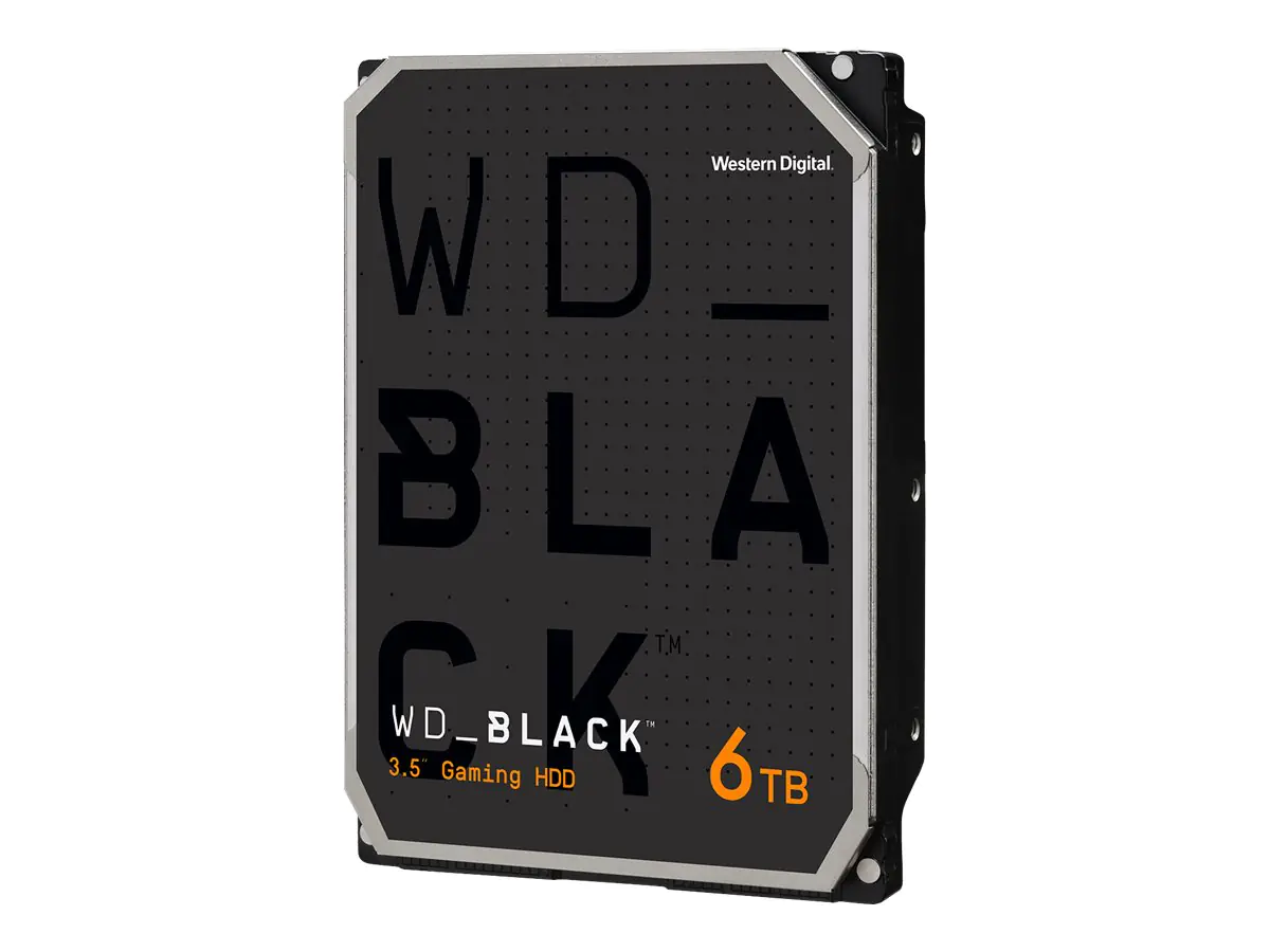 WD_BLACK WD6004FZWX - Festplatte - 6 TB - intern - 3.5" (8.9 cm) - SATA 6Gb/s - 7200 rpm - Puffer: 128 MB