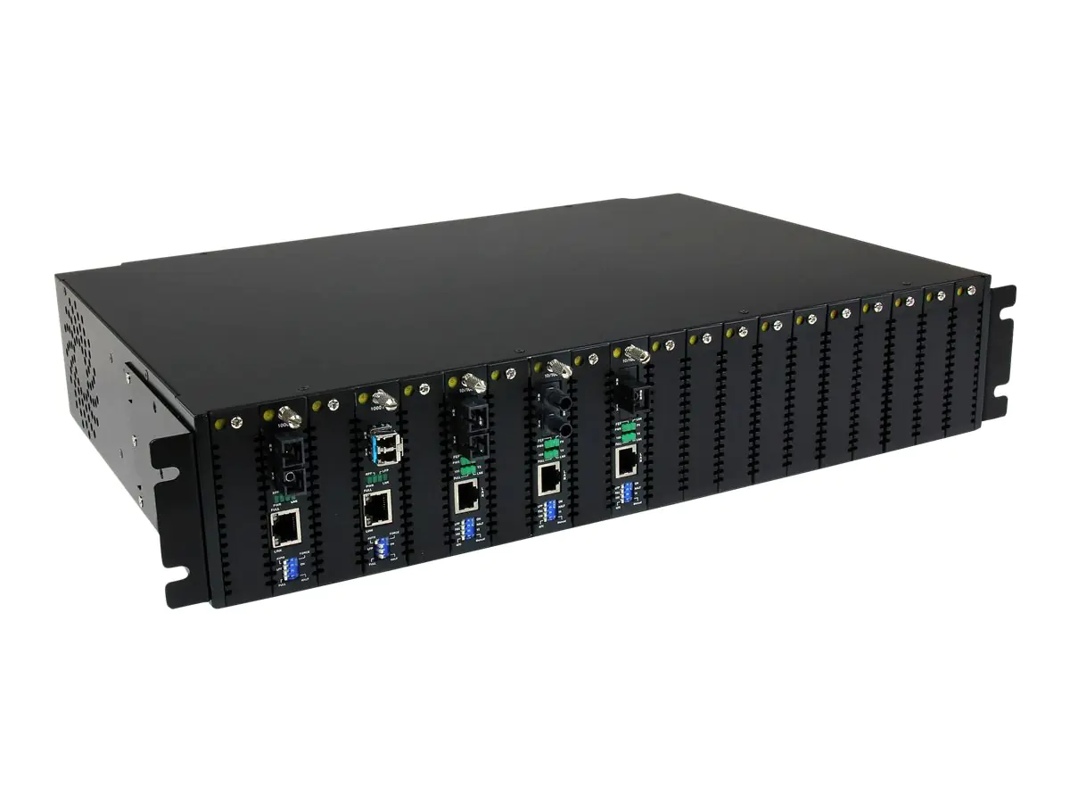 StarTech LWL / Glasfaser Medienkonverter - 1000 Mbit/s Gigabit Ethernet Medien Konverter SC 550m - 1000Base-LX Multimode - Medienkonverter - 1GbE - 1000Base-LX, 1000Base-SX, 1000Base-T - RJ-45 / SC multi-mode - bis zu 550 m - 850 nm - für P/N: ETCHS2U, SV