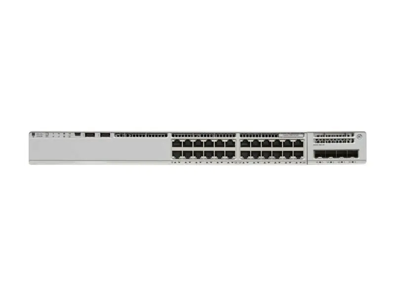 Cisco Catalyst 9300L Mini - Network Essentials - Switch - L3 - managed - 24 x 10/100/1000 (UPOE) C9300LM-24U-4Y-E
