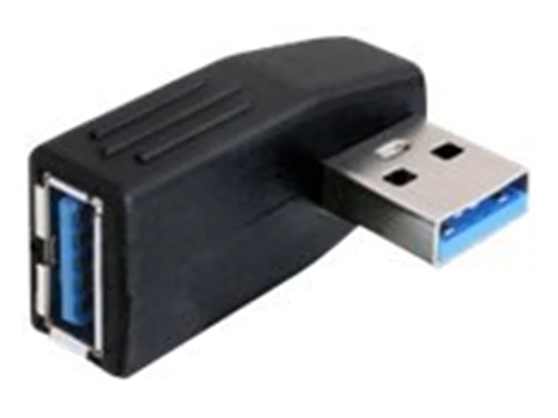 Delock - USB-Adapter - USB Typ A (M) zu USB Typ A (W) - USB 3.0 - 90° Stecker - Schwarz Delock - USB-Adapter - USB Typ A (M) zu USB Typ A (W) - USB 3.0 - 90° Stecker - Schwarz