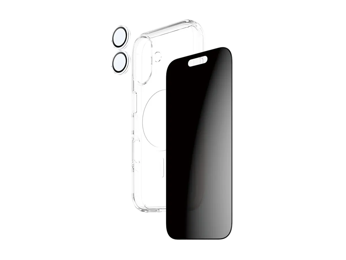 PanzerGlass CARE by PanzerGlass - 3-in-1 Schutz Datenschutz Paket - hintere Abdeckung für