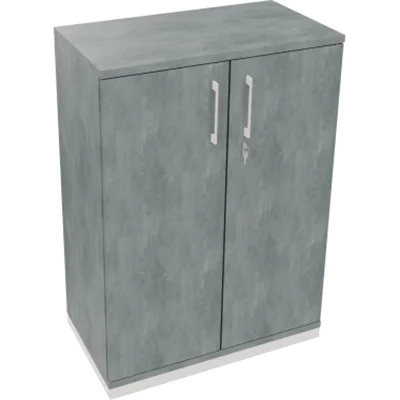 Flügeltürenschrank 3OH B800xT442xH1133 ws/Beton Flügeltürenschrank 3OH B800xT442xH1133 ws/Beton