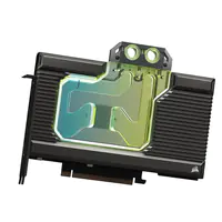 CORSAIR Hydro X Series XG7 RGB 40-SERIES - Video card GPU liquid cooling system waterblock - Nickelbeschichtete Kupferbasis - Schwarz