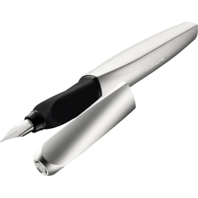 Pelikan Füllfederhalter Twist P457 947101 M silber Pelikan Füllfederhalter Twist P457 947101 M silber