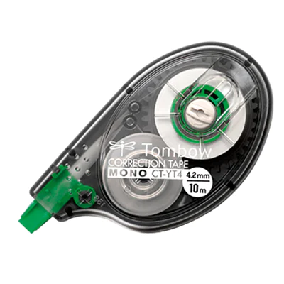 Tombow Korrekturroller MONO CT-YT4 4,2mmx10m weiß Tombow Korrekturroller MONO CT-YT4 4,2mmx10m weiß