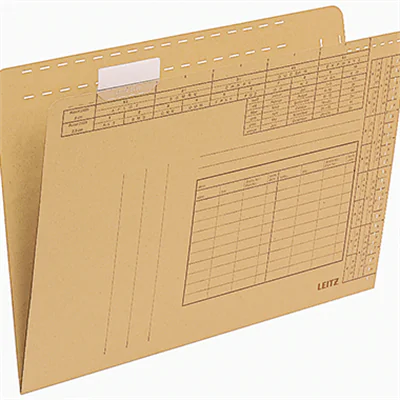 Leitz Einstellmappe DIN A4 250g/m² Natronkarton, recycelt naturbraun 100 St./Pack. Leitz Einstellmappe DIN A4 250g/m² Natronkarton, recycelt naturbraun 100 St./Pack.