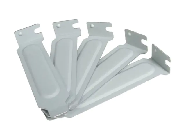 StarTech Slotblech - Low Profile - Stahl - 5 Pack - Systemsteckplatz-Abdeckplatte (Packung mit 5)