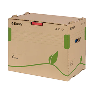Esselte Archivschachtel ECO 623920 42,7x30,5x34,3cm Karton naturbraun Esselte Archivschachtel ECO 623920 42,7x30,5x34,3cm Karton naturbraun
